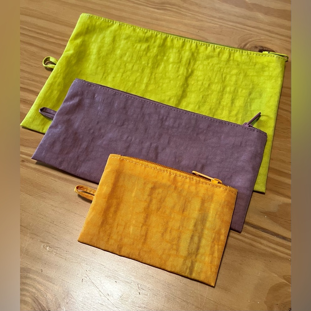 BAGGU Flat Pouch Set